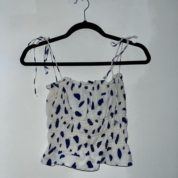 Reformation Arancia Dalmation Top Size Medium - Picture 4 of 9